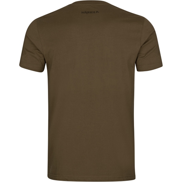2024 Harkila Mens Nature Short Sleeve T-Shirt 1022800290014 - Willow Green